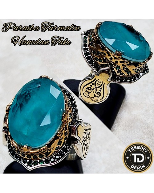 Paraiba Turmalin Hanedan Yüzük